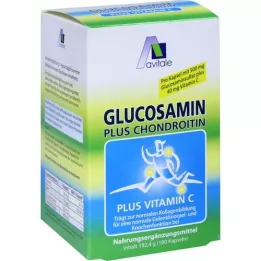 GLUCOSAMIN 500 mg+kondroitin 400 mg kapsler, 180 stk