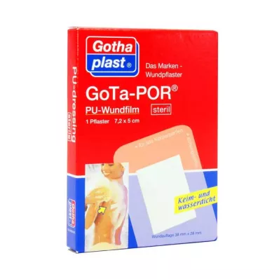 GOTA-POR Sårplaster 5x7,2 cm sterilt, 1 stk GOTA-POR Sårplaster 5x7,2 cm sterilt, 1 stk