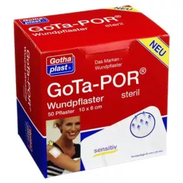 GOTA-POR Sårplaster sterilt 60x100 mm, 50 stk