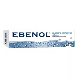 EBENOL 0,25 % krem, 25 g