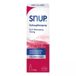 SNUP Rhinittspray 0,1 % nesespray, 15 ml