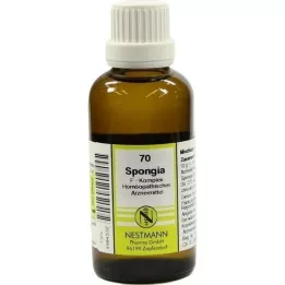 SPONGIA F Complex No.70 Fortynning, 50 ml