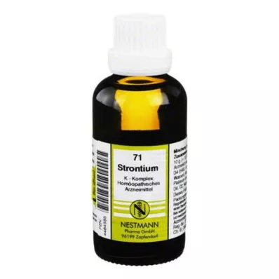 STRONTIUM K Complex No.71 Fortynning, 50 ml