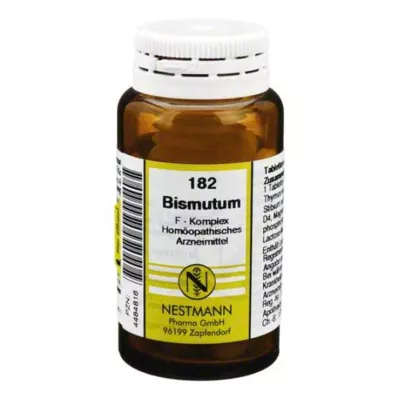 BISMUTUM F Complex tabletter nr. 182, 120 stk