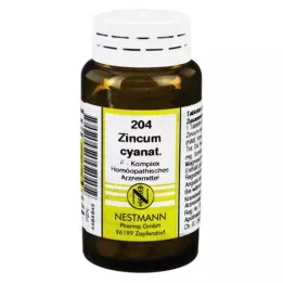 ZINCUM CYANATUM F Complex No.204 tabletter, 120 stk