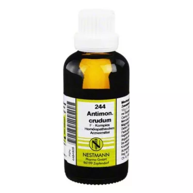 ANTIMONIUM CRUDUM F Complex No.244 Fortynning, 50 ml ANTIMONIUM CRUDUM F Complex No.244 Fortynning, 50 ml