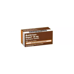 BALDRIAN DISPERT 45 mg belagte tabletter, 100 stk