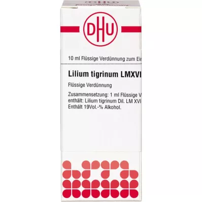 LILIUM TIGRINUM LM XVIII Fortynning, 10 ml