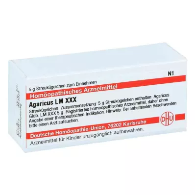 AGARICUS LM XXX Globuli, 5 g AGARICUS LM XXX Globuli, 5 g