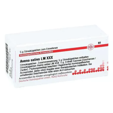 AVENA SATIVA LM XXX Globuli, 5 g