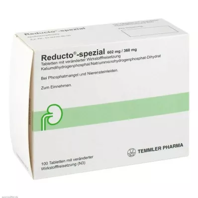 REDUCTO Spesialbelagte tabletter, 100 stk