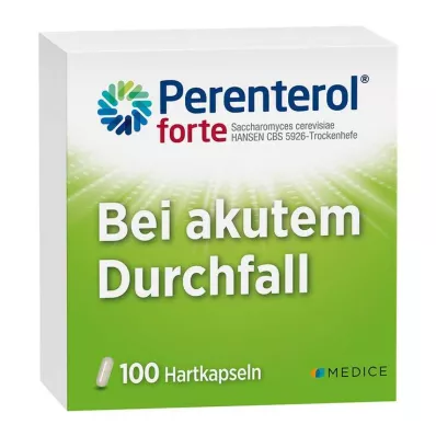 PERENTEROL forte 250 mg kapsler, 100 stk PERENTEROL forte 250 mg kapsler, 100 stk