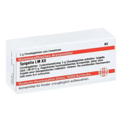 SPIGELIA LM XII Globuli, 5 g SPIGELIA LM XII Globuli, 5 g