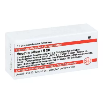 VERATRUM ALBUM LM XII Globuli, 5 g