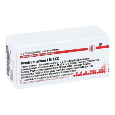 VERATRUM ALBUM LM XXX Globuli, 5 g VERATRUM ALBUM LM XXX Globuli, 5 g