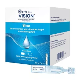 HYLO-VISION sine enkeltdosepipetter, 60X0,4 ml