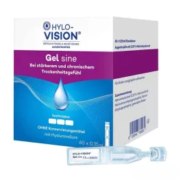 HYLO-VISION Gel sine enkeltdosepipetter, 60X0,35 ml