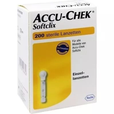 ACCU-CHEK Softclix-lansett, 200 stk