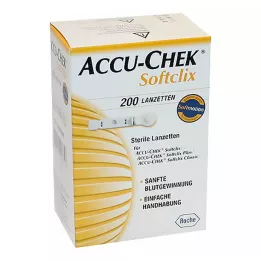 ACCU-CHEK Softclix-lansett, 200 stk