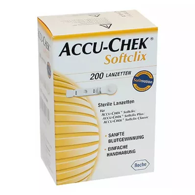 ACCU-CHEK Softclix-lansett, 200 stk
