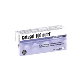 CEFASEL 100 næringsstofftabletter med selen, 100 stk