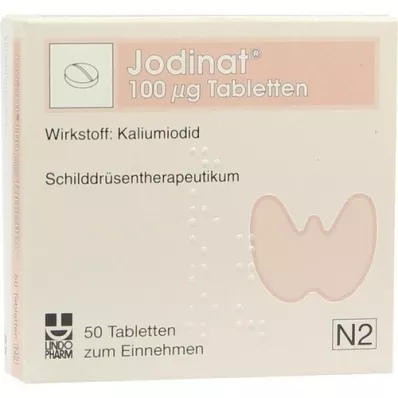 JODINAT 100 μg tabletter, 50 stk