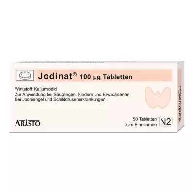 JODINAT 100 μg tabletter, 50 stk JODINAT 100 μg tabletter, 50 stk