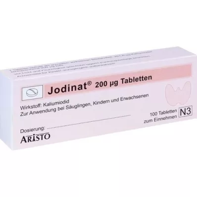 JODINAT 200 μg tabletter, 100 stk