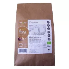MACA 100 % rent, økologisk pulver, 500 g