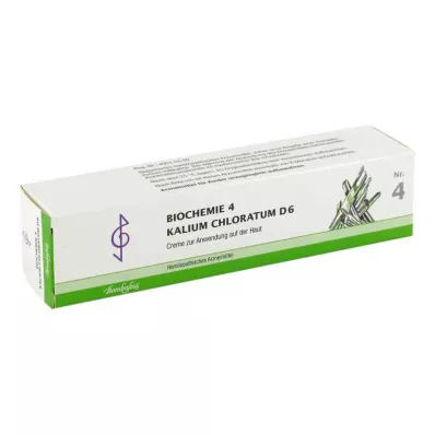 BIOCHEMIE 4 Kalium chloratum D 6 krem, 100 ml