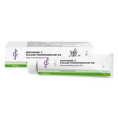 BIOCHEMIE 5 Kalium phosphoricum D 6 Krem, 100 ml