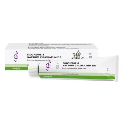 BIOCHEMIE 8 Natrium chloratum D 6 krem, 100 ml