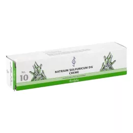 BIOCHEMIE 10 Natrium sulphuricum D 6 krem, 100 ml