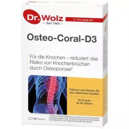 OSTEO CORAL D3 Dr. Wolz kapsler, 60 stk