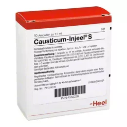 CAUSTICUM INJEEL S Ampuller, 10 stk