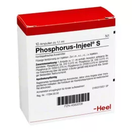 PHOSPHORUS INJEEL S Ampuller, 10 stk