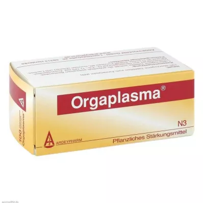 ORGAPLASMA Belagte tabletter, 100 stk