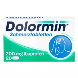 DOLORMIN Filmdrasjerte tabletter, 20 stk