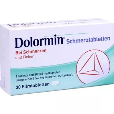 DOLORMIN Filmdrasjerte tabletter, 30 stk