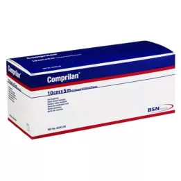 COMPRILAN Elastisk bandasje 10 cm x 5 m, 10 stk