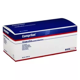 COMPRILAN Elastisk bandasje 12 cmx5 m, 10 stk
