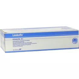 LEUKOFIX Bandasjegips 2,5 cm x 5 m, 12 stk