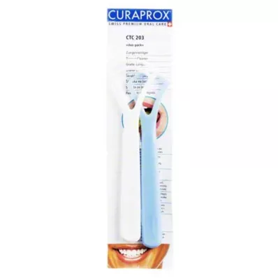 CURAPROX CTC 203 Tungerenser i blisterpakning, 2 stk CURAPROX CTC 203 Tungerenser i blisterpakning, 2 stk