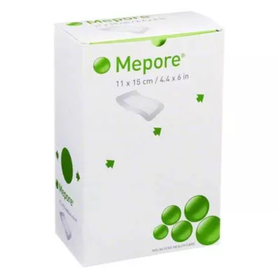 MEPORE Steril sårbandasje 11x15 cm, 40 stk