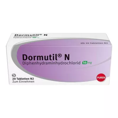 DORMUTIL N-tabletter, 20 stk DORMUTIL N-tabletter, 20 stk