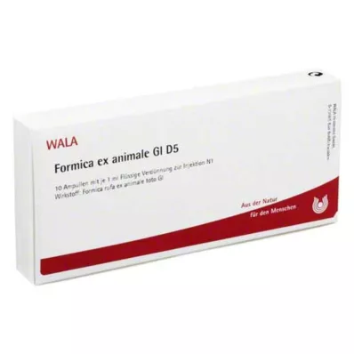 FORMICA EX animale GL D 5 ampuller, 10X1 ml