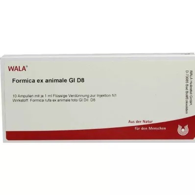 FORMICA EX animale GL D 8 ampuller, 10X1 ml