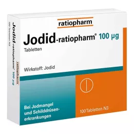 JODID-ratiopharm 100 µg tabletter, 100 stk