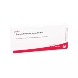 REGIO substantiae nigrae GL D 12 ampuller, 10X1 ml