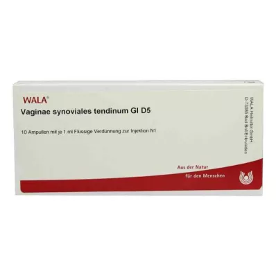 VAGINAE synovial tendinum GL D 5 ampuller, 10X1 ml VAGINAE synovial tendinum GL D 5 ampuller, 10X1 ml